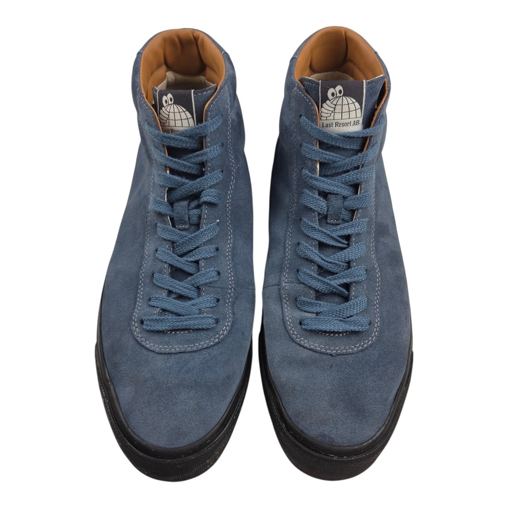 Last Resort AB Break Free Sz 13 Blue Suede High Top Skate Shoes VM001-Hi